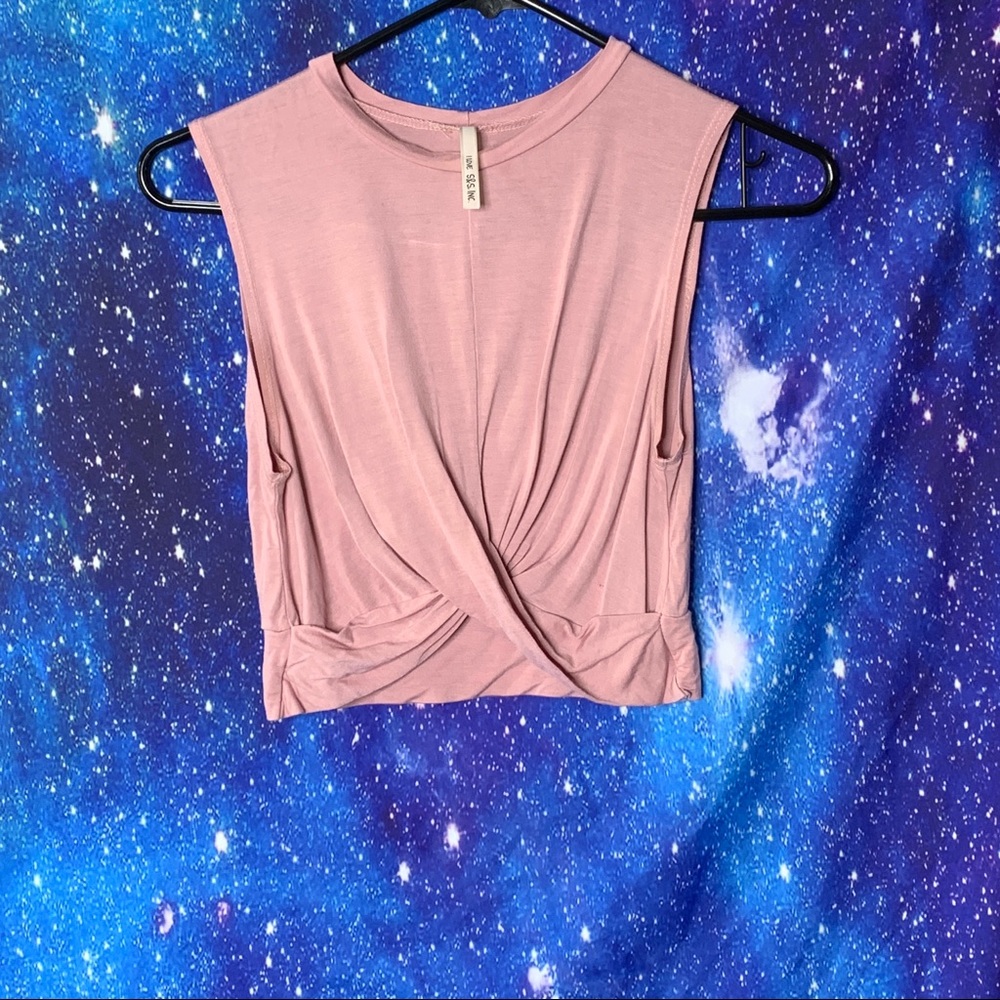 I Love S&S Inc- Pink Crop Top